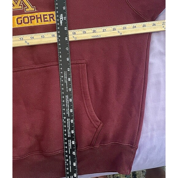 Embroidered University Of Minnesota Golden Gophers Hoodie Size M - Picture 5 of 7